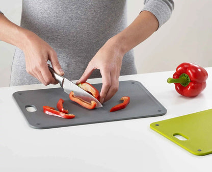 Joseph Joseph Chop 2-piece Grey Chopping Board Set