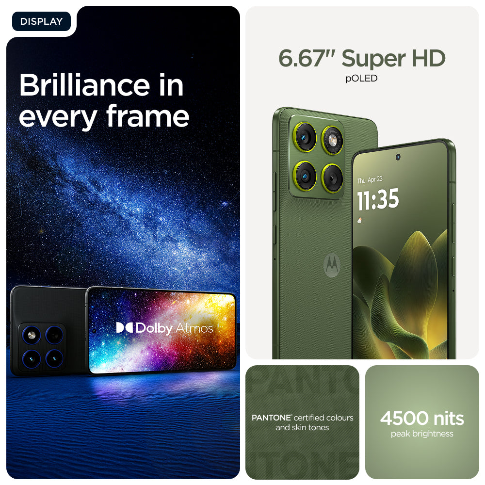 Motorola edge 70 17 cm (6.7") Dual SIM Android 16.0 5G USB Type-C 12 GB 512 GB 4800 mAh Green
