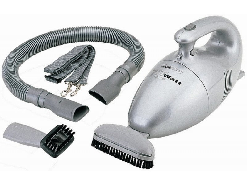 Φορητή Σκούπα Χεριού Clatronic HS 2631 σε Γκρι χρώμα με Σάκο Σκόνης