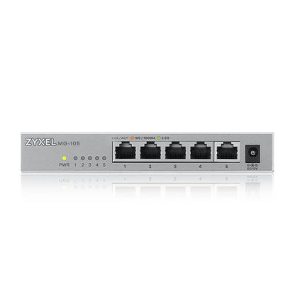 Zyxel MG-105 5 Port 2,5G MultiGig Switch unmanaged