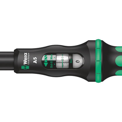 WERA Click-Torque A5 torque wrench 2,5 - 25 Nm