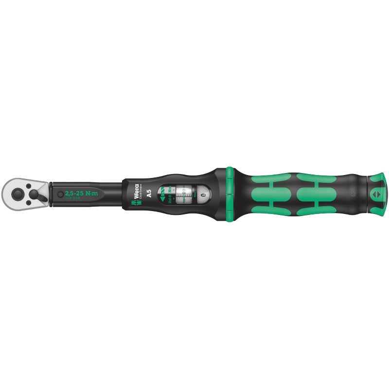 WERA Click-Torque A5 torque wrench 2,5 - 25 Nm