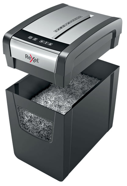 Rexel Momentum X312-SL paper shredder Particle-cut shredding Black, Grey