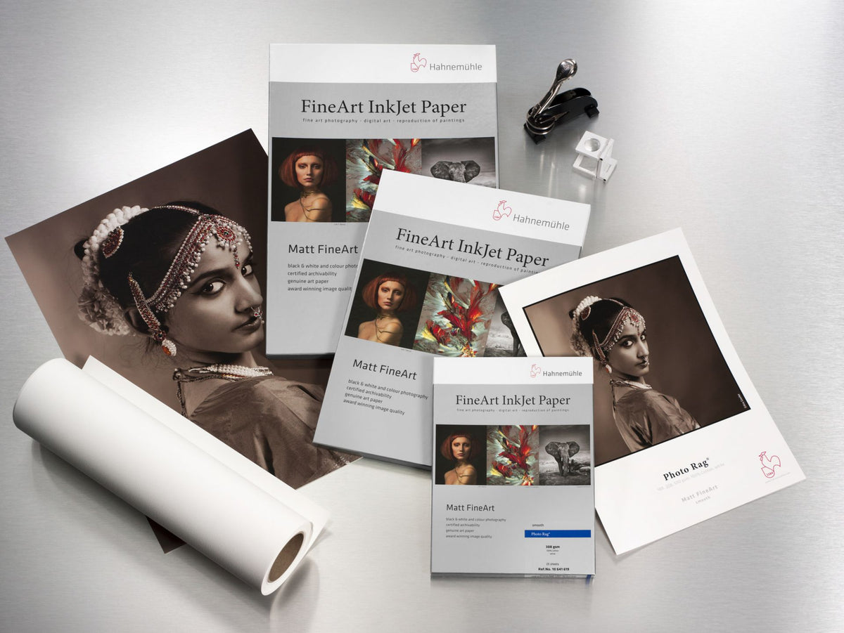 Hahnemühle Photo Rag White A2 308 g/m², 25 Sheets