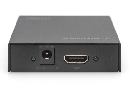 DIGITUS Splitter HDMI 1x2 4K bis zu 2Monitore    schwarz