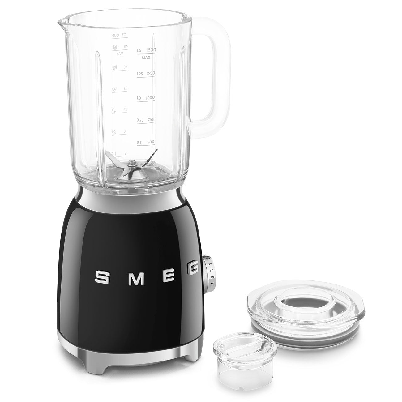 SMEG Blender (BLF03BLEU) black Schwarz