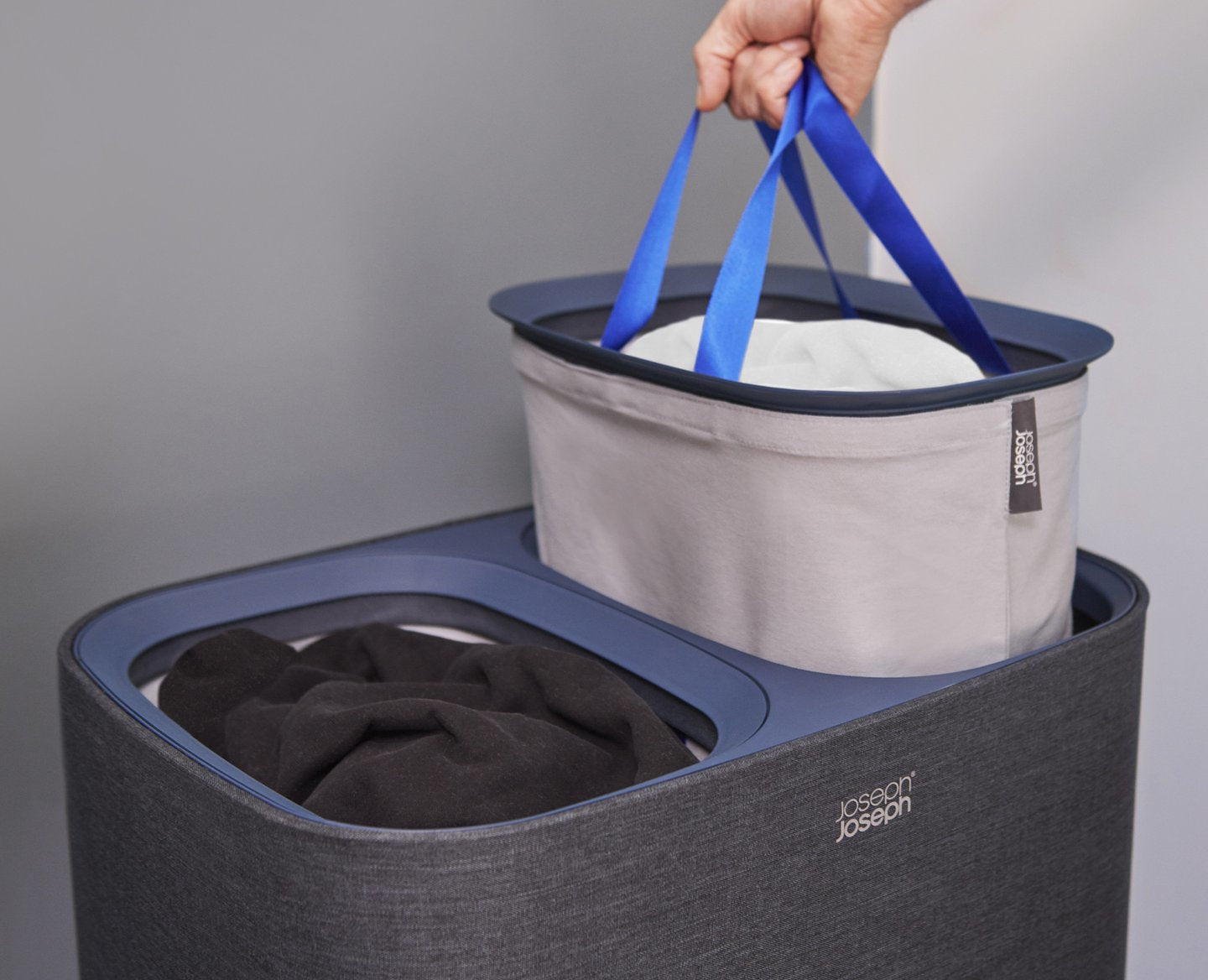 Joseph Joseph Laundry Separation Basket Tota 90 L Black