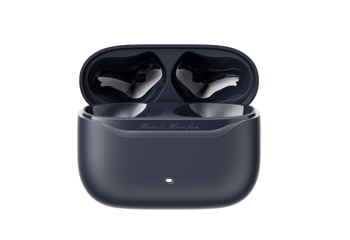 Ασύρματα ακουστικά TW991 PRO (SPACE NC01T) σε μπλε σκούρο χρώμα