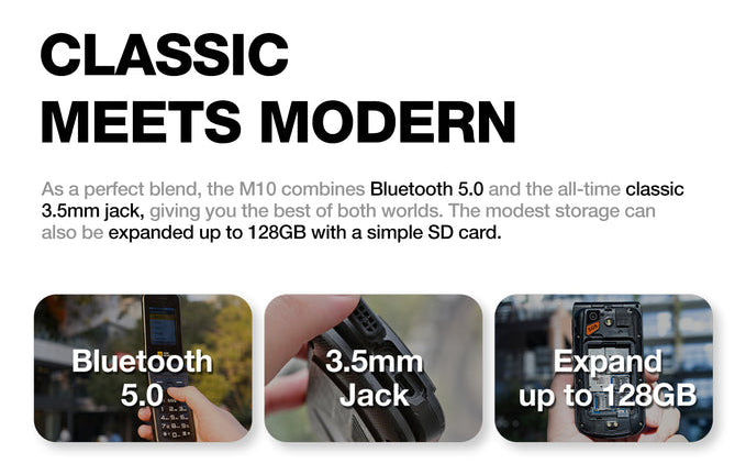 AGM M10 Klapper (4G) Rugged