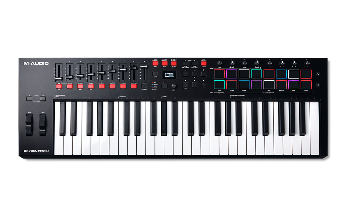 M-AUDIO Oxygen Pro 49 MIDI keyboard 49 keys USB