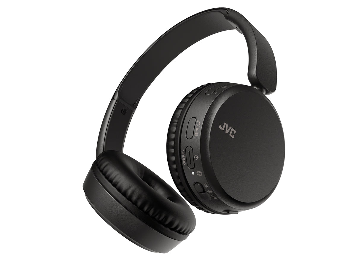JVC HA-S36W Wireless Headband Headphones with Bluetooth for Calls and Music, Black