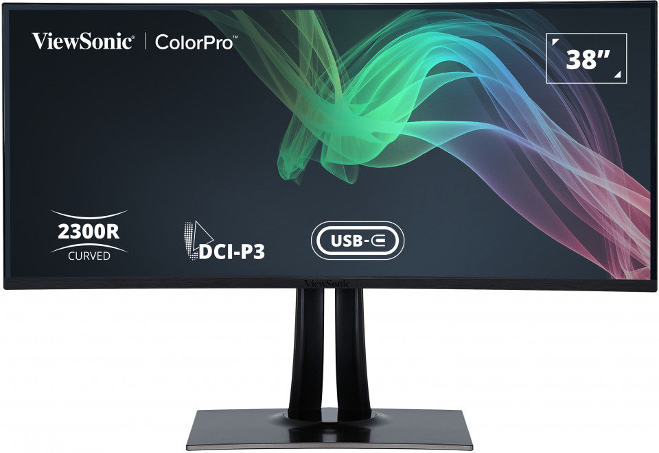 ViewSonic ColorPro VP3881a LED-Monitor LEDMonitor mit KVM-Switch KVMSwitch gebogen 1 Anschlüsse 96 5 ViewSonic5 ViewSonic 5 cm (38")