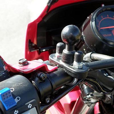 Βάση RAM Mounts με U-Bolt για τιμόνι, κατάλληλη για σωλήνες διαμέτρου 0,5" έως 1,25"