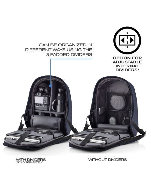 XD DESIGN ANTI-THEFT BACKPACK BOBBY HERO XL NAVY P/N: P705.715