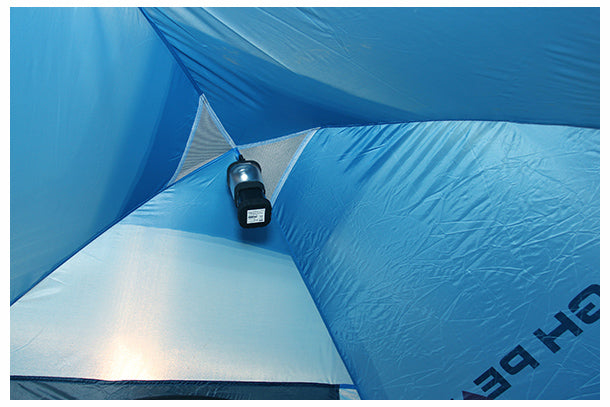 High Peak Beaver 3 Dome Tent (blue/gray)