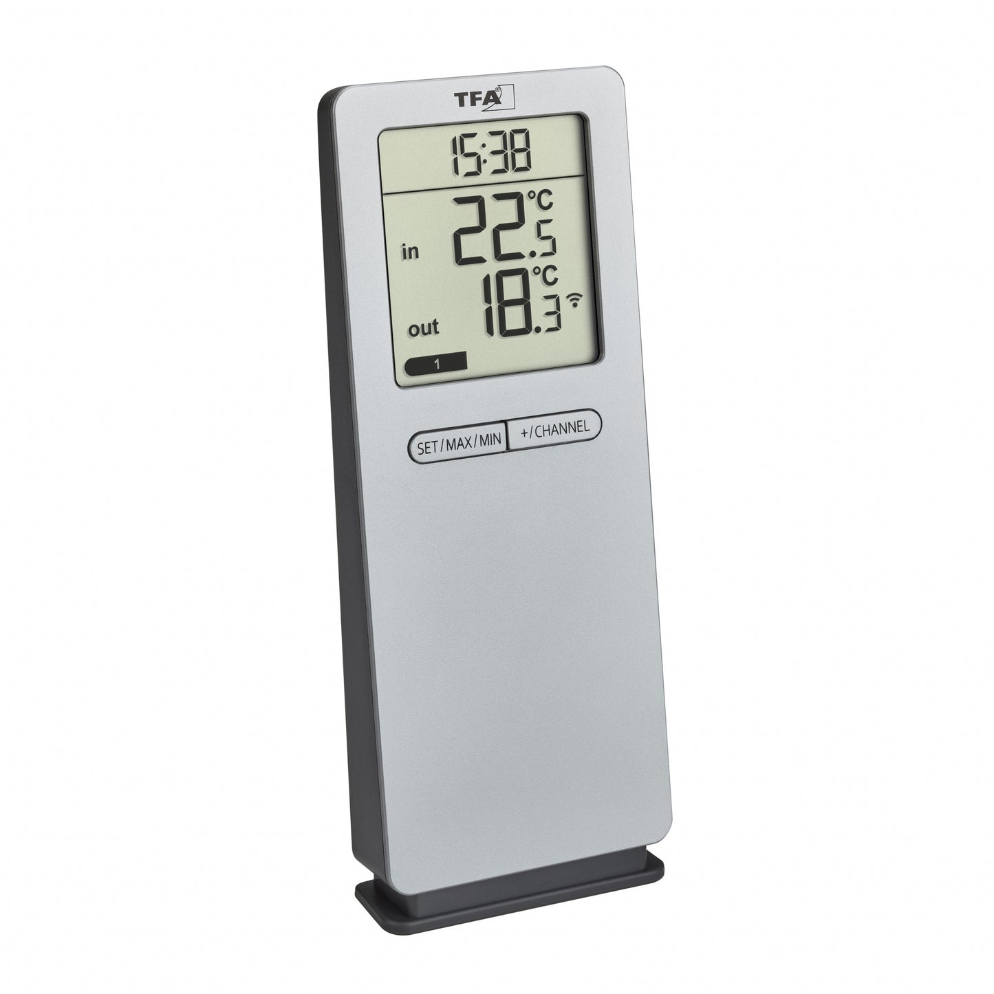 TFA 30,3071,54 silver LOGO 2,0 RC Thermometer