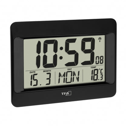 TFA 60,4519,01  Radio Controlled Clock with Temperature