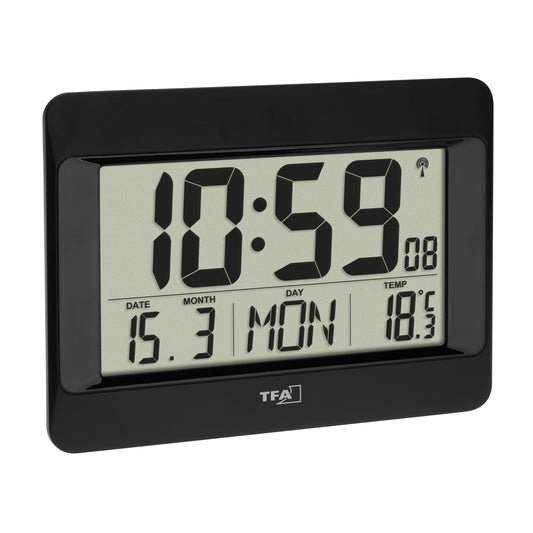 TFA 60,4519,01  Radio Controlled Clock with Temperature