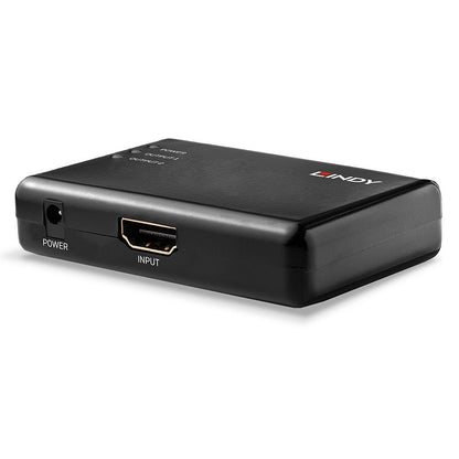 LINDY Splitter HDMI 2 Port HDMI 10.2G, kompakt