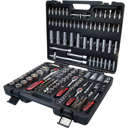 0S Tools 1/4 +3/8 +1/2  Socket Wrench-Set 179-pieces 917.0779