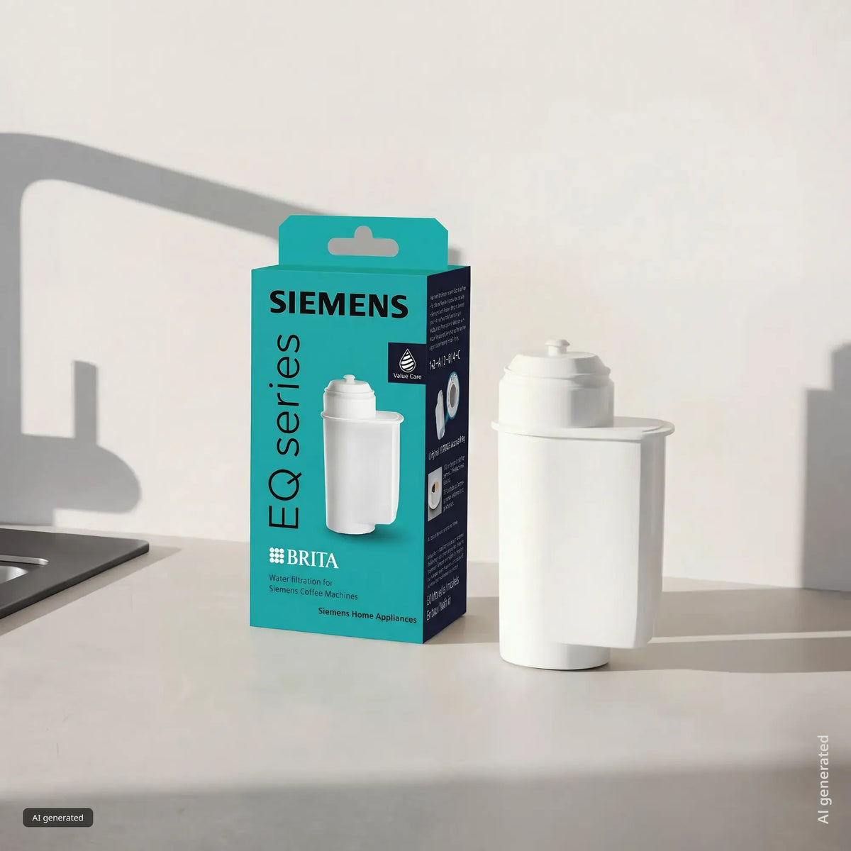 Siemens EQ600 iAroma TP603E08 15 bar espresso machine