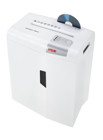 HSM shredstar X6pro document shredder, 2 x 15 mm + separate CD-cutting mechanism