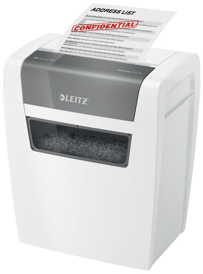 Καταστροφέας εγγράφων Leitz IQ Home, P4, 6 φύλλα, κάδος απορριμμάτων 15 λίτρων