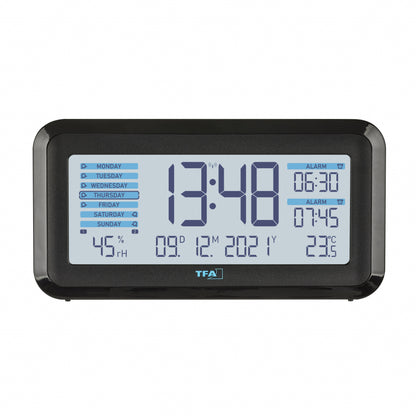 TFA 60,2562,01 Digital Radio Alarm Clock w, Room Clima  BOXX2