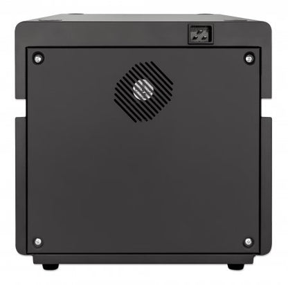 Manhattan 10-Bay Lockable USB-C Charging Cabinet for iPad to 11" and Other Devices (Desktop, EU/UK Power Cords)