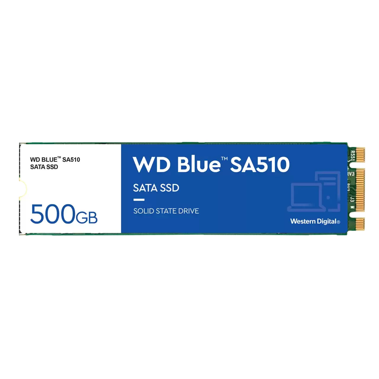 WESTERN DIGITAL BLUE SA510 500GB M.2 SERIAL ATA III WDS500G3B0B