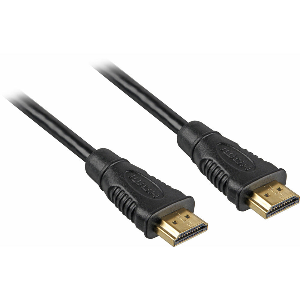 Sharkoon Ταχύτατο HDMI Καλώδιο με Ethernet (Μαύρο, 15 Μέτρα)