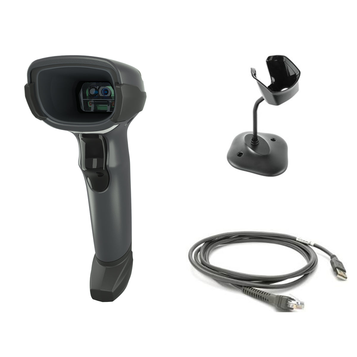 Zebra DS4608-SR Handheld bar code reader 1D/2D LED Black