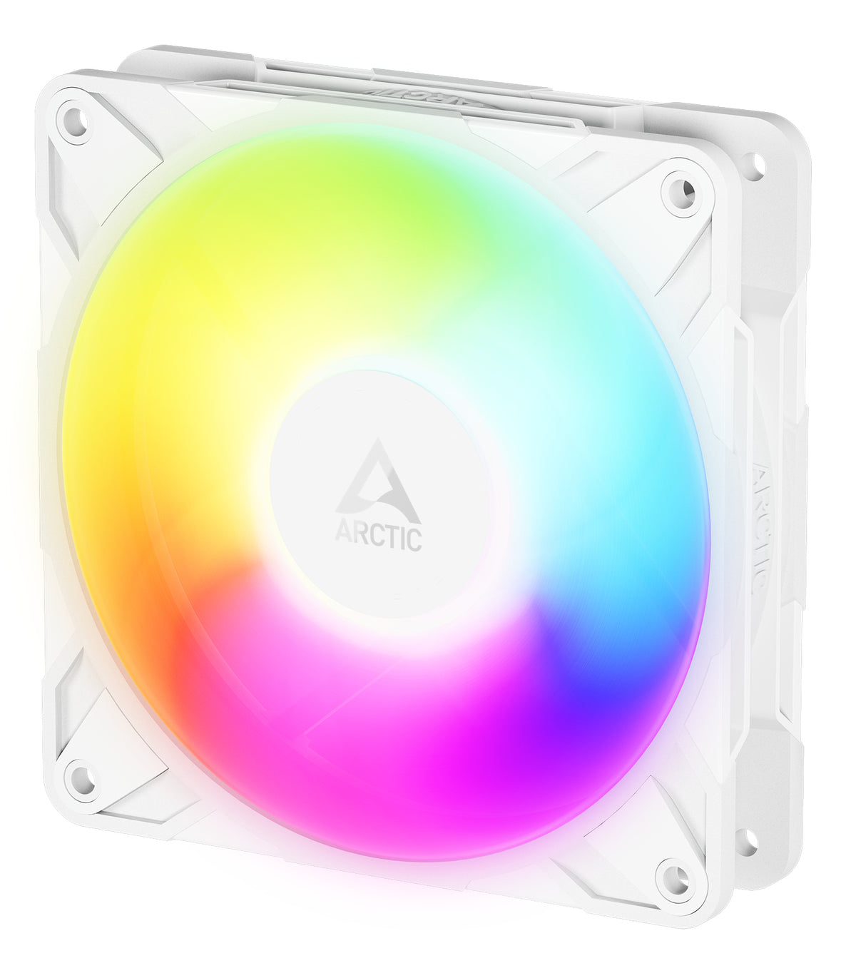 ARCTIC P12 Pro Reverse A-RGB 120x120x25 Fan (White) - 3 Pack