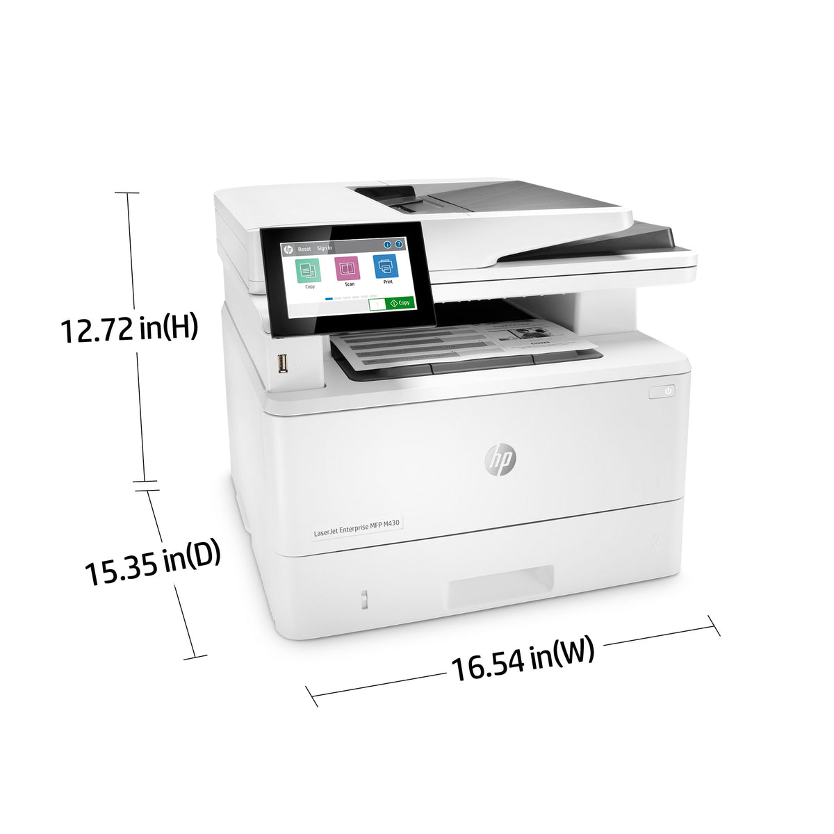 HP LaserJet Enterprise M430f Multifunction Printer