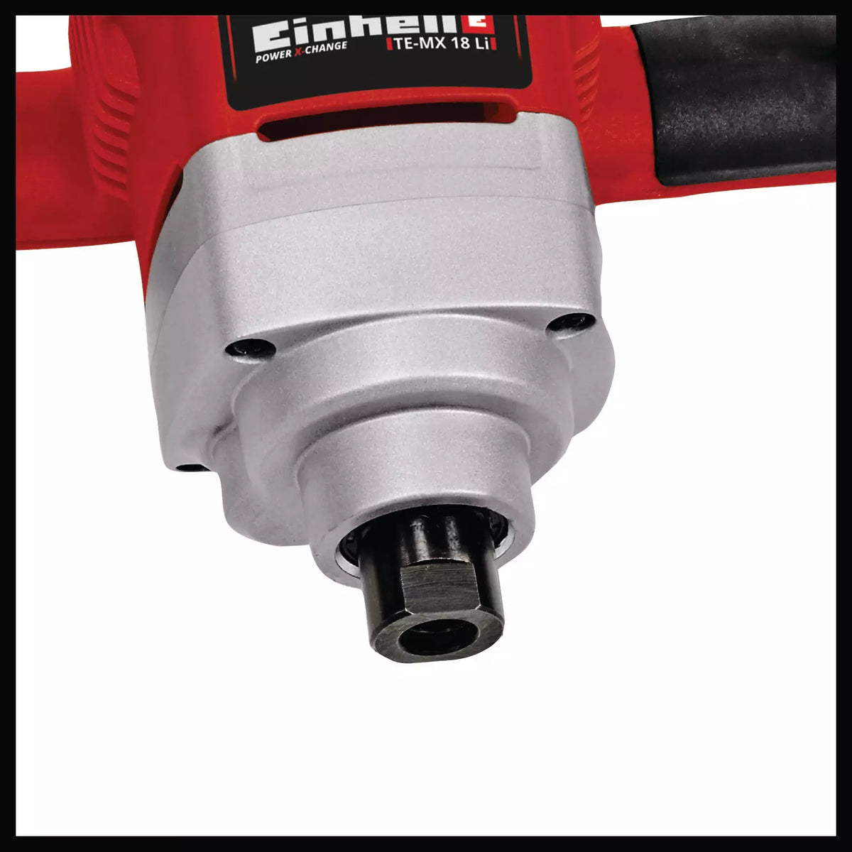 Einhell Power X-Change Cordless Paint & Mortar Mixer TE-MX 18 Li - Solo, 18V (red/black, without battery and charger)