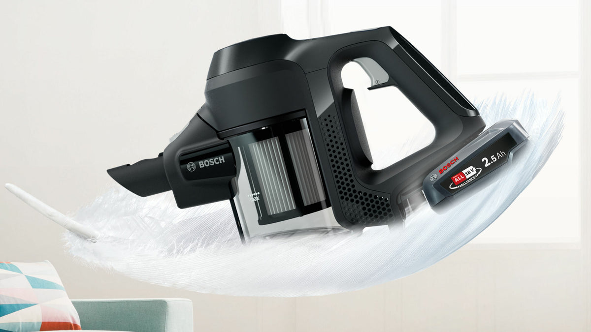 Bosch Serie 6 BBS611BSC stick vacuum/electric broom 2-in-1 stick vacuum Battery Dry Bagless Black 2.5 Ah