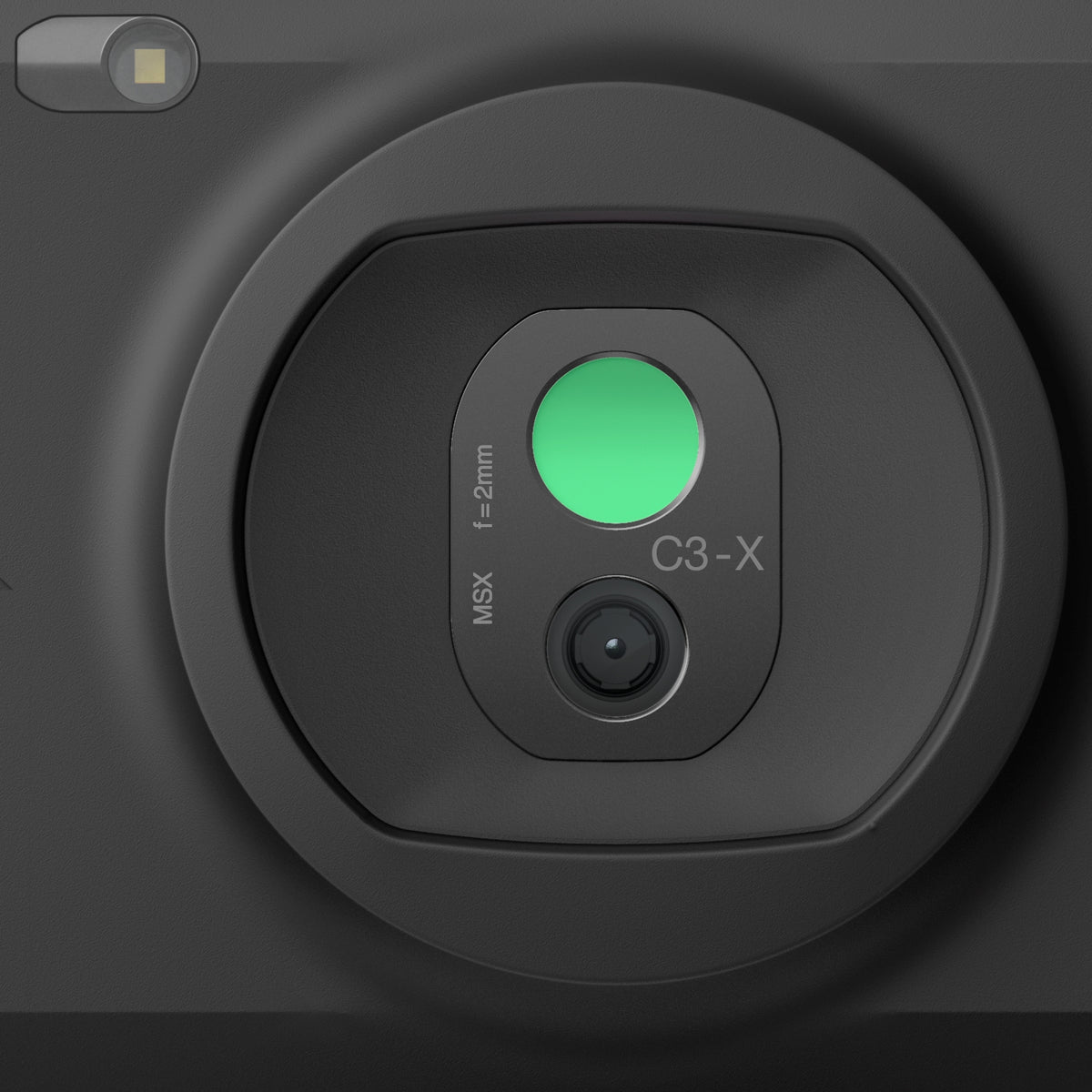 FLIR C3-X? thermal imaging camera Black 1800 mAh Vanadium Oxide Uncooled Focal Plane Arrays Built-in display 128 x 96 pixels LCD 640 x 480 pixels
