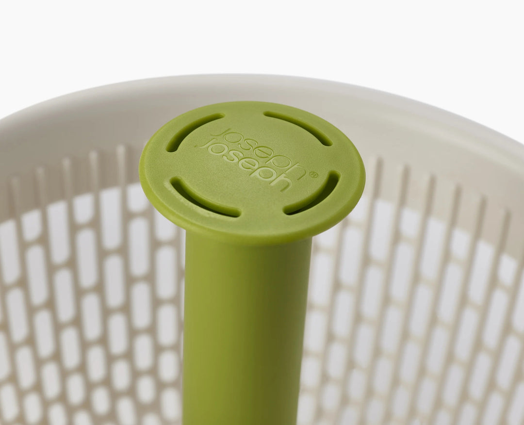 Joseph Joseph Spindola Green In- sink Salad-spinning Colander