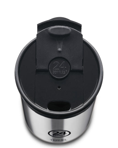 24Bottles Travel Tumbler Tuxedo Black, 350 ml