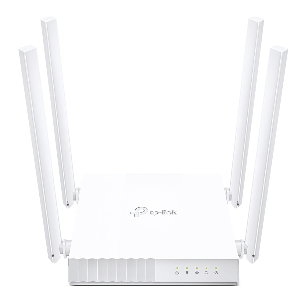 Ασύρματος Δρομολογητής TP-LINK ARCHER C24 Dual-band Ταχείας Ethernet (2,4 GHz / 5 GHz) Λευκός