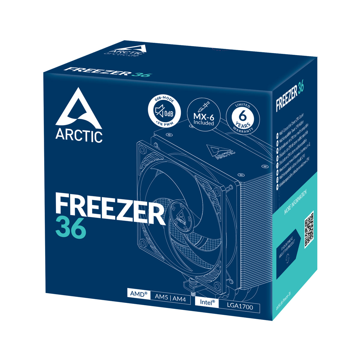 ARCTIC Kühler Freezer 36