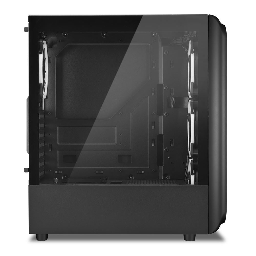 TK5M RGB (schwarz, Gehärtetes Glas)