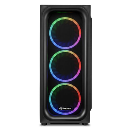 TK5M RGB (schwarz, Gehärtetes Glas)