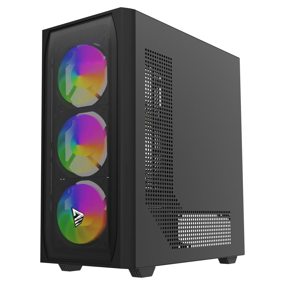 Savio Noctis Flow RGB Cube Black