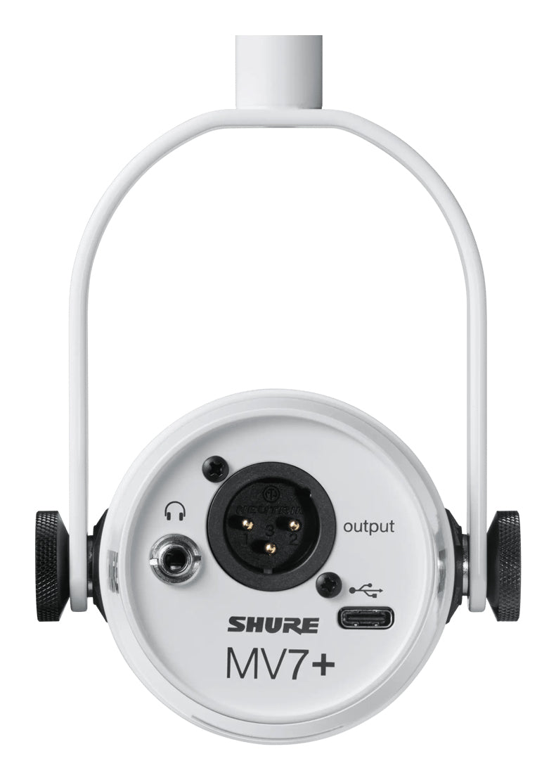 Shure MV7+-W μικρόφωνο Λευκός (Άσπρος) Μικρόφωνο στούντιο