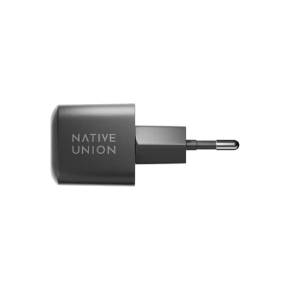 Native Union 30W USB-C Fast GaN Charger Black with USB-C Cable Included