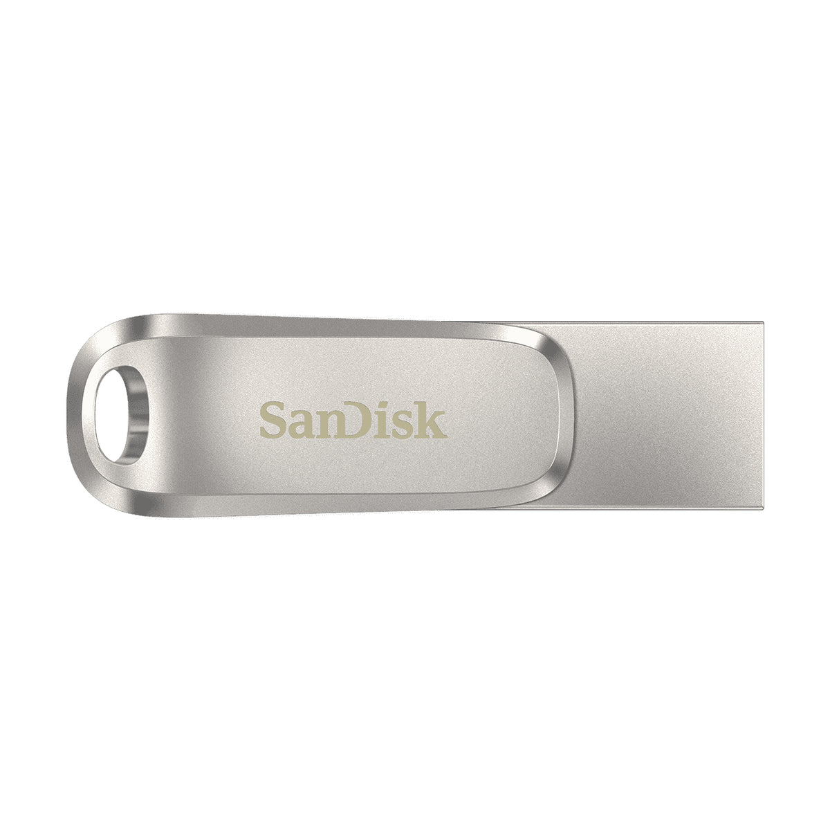 SanDisk Ultra Dual Drive Luxe USB Flash Drive 512 GB USB Type-A / USB Type-C 3.2 Gen 1 Stainless Steel