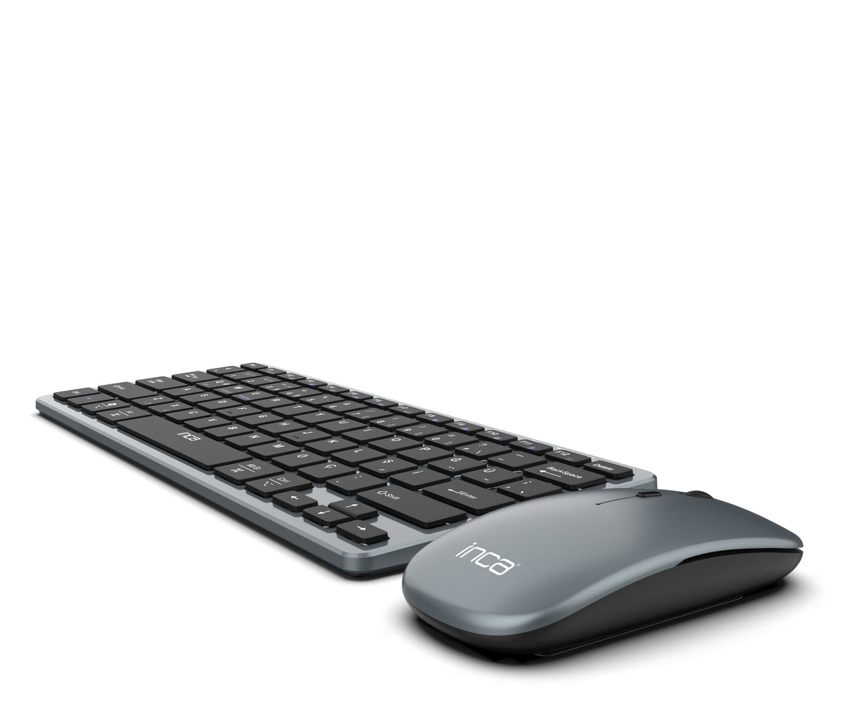 INCA Keyboard+Mouse IBK-572BT BT 3.0/5.0 Smart DE-Layout Black