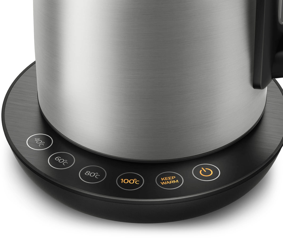 Philips Avance Collection HD9359/90 electric kettle 1.7 L 2200 W Black, Metallic
