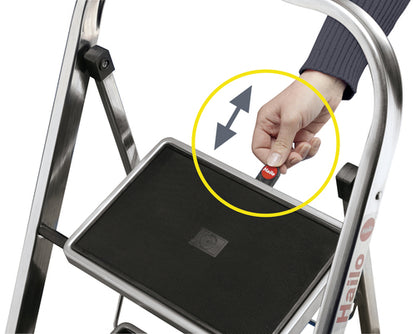 Hailo K70 StandardLine 3 Step Stepladder